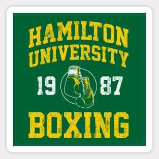 Hamilton University Boxing Magnet